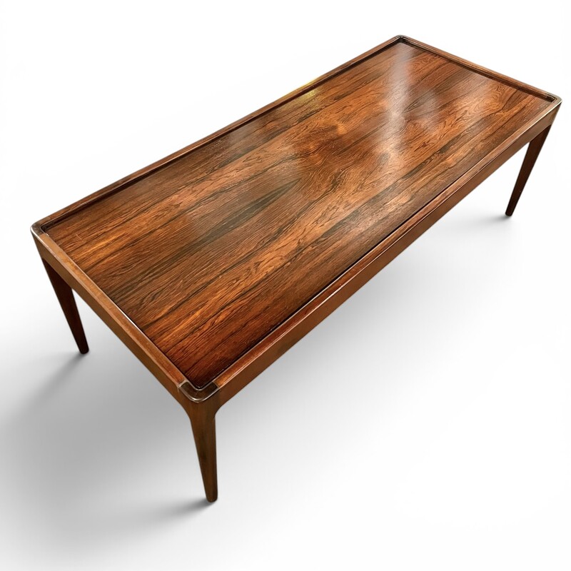 F 004 RP rosewood coffee with reversible rosewood/white Formica top, 1960’s