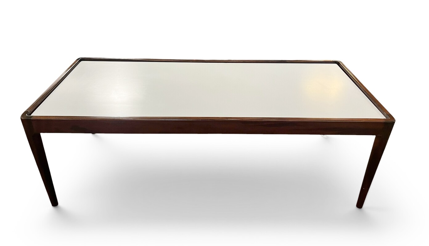 F 004 RP rosewood coffee with reversible rosewood/white Formica top, 1960’s