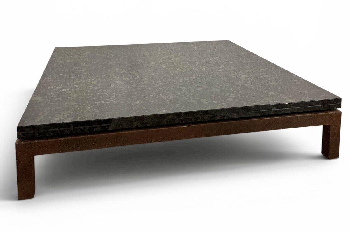 F 045 JD/RC large granit and steel coffee table
