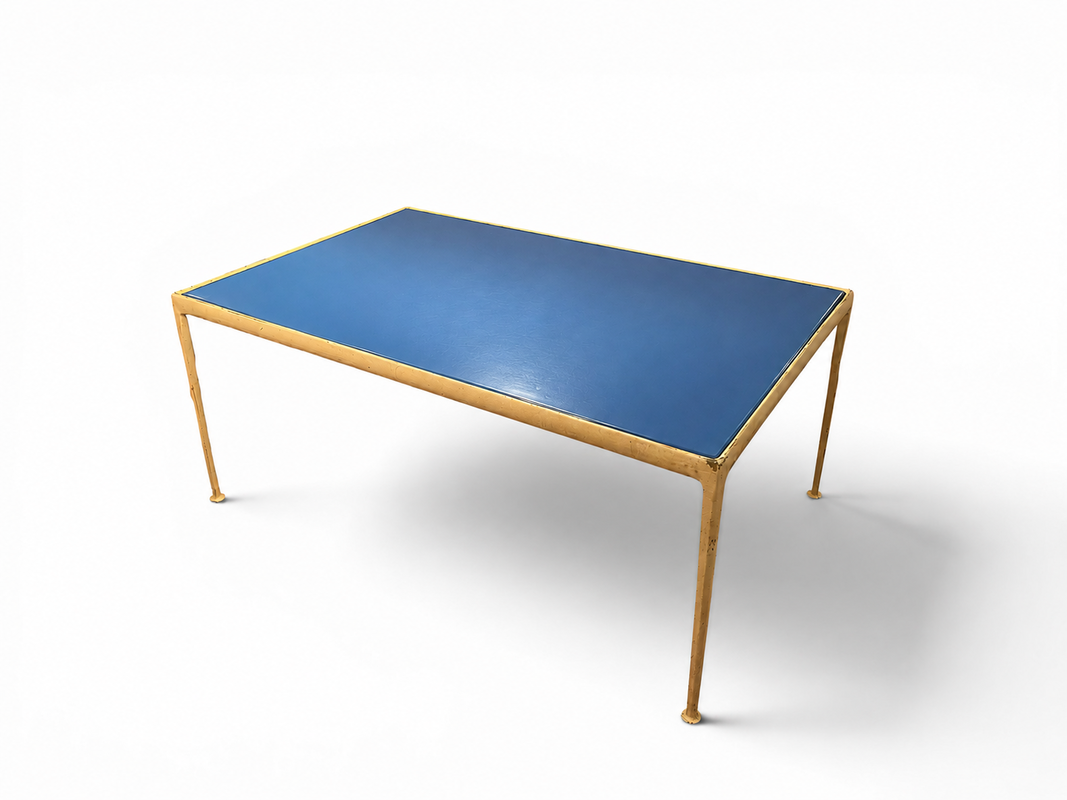 F 1000 DAN Blue Richard Schultz Outdoor Garden “1966” Table for Knoll
