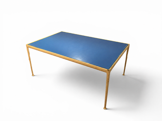 F 1000 DAN Blue Richard Schultz Outdoor Garden “1966” Table for Knoll