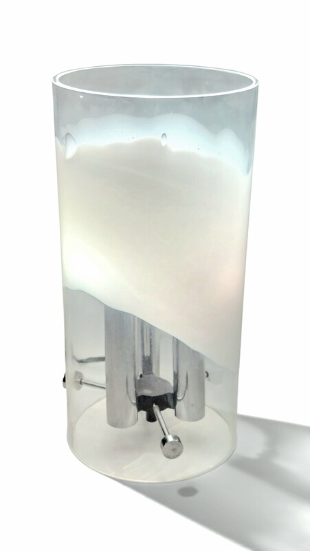 L 681 JC Blown glass lamp, Italy 1980s