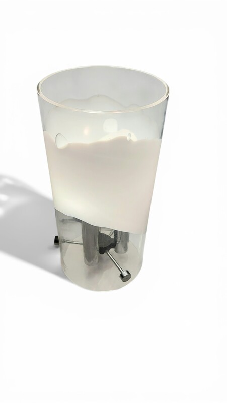 L 681 JC Blown glass lamp, Italy 1980s