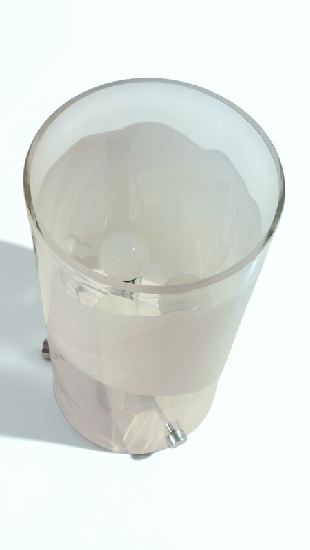 L 681 JC Blown glass lamp, Italy 1980s