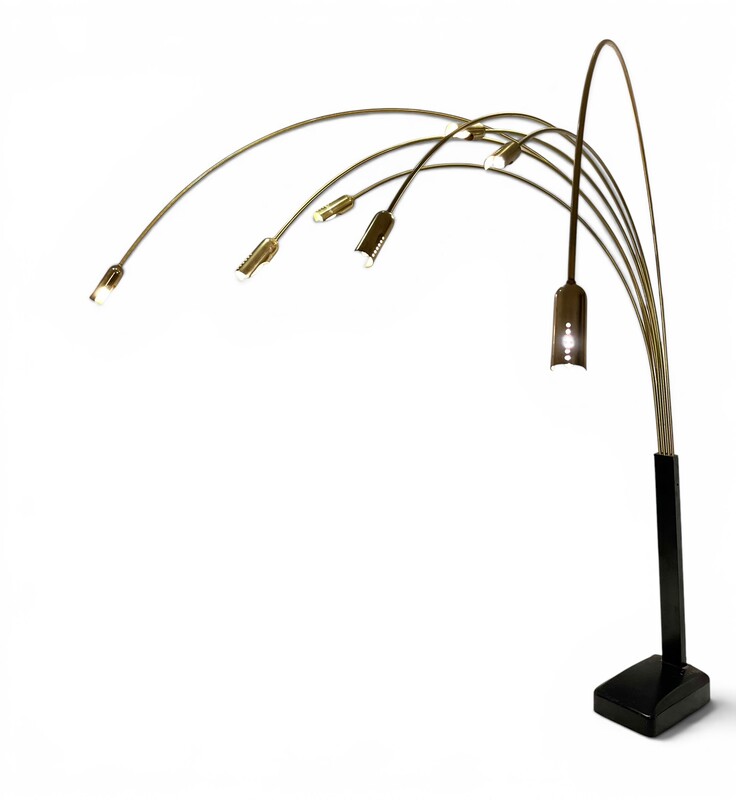 L 682 JC holywood regency living room lamp, 1980’s