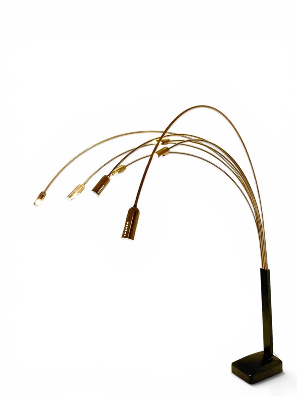 L 682 JC holywood regency living room lamp, 1980’s