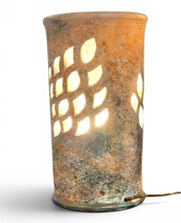 L 684 JC Ceramic table lamp signed by Bernard Buffat, 1970s 