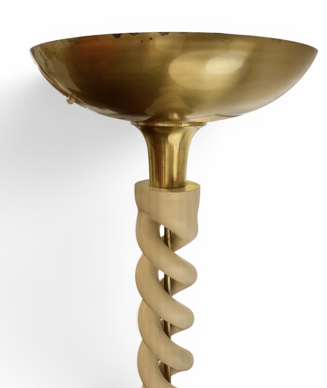 L 708 CK art deco style floor lamp, 1980’s