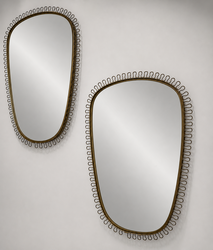 M 426 APO/JC pair of brass mirror by Josef Frank