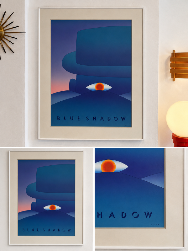 P 910 AG serigraphy by Folon