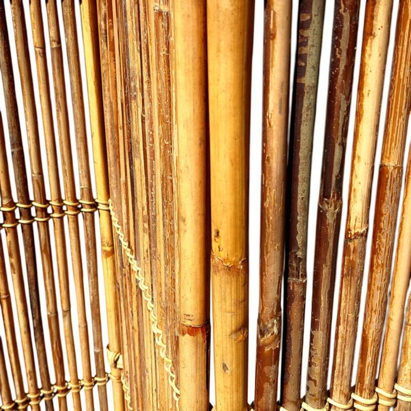 F 438 JC Vintage bamboo screen 1950s
