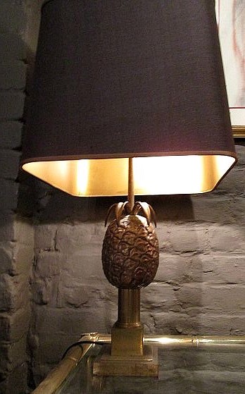 L 592 JC Lampe à poser Bronze patiné