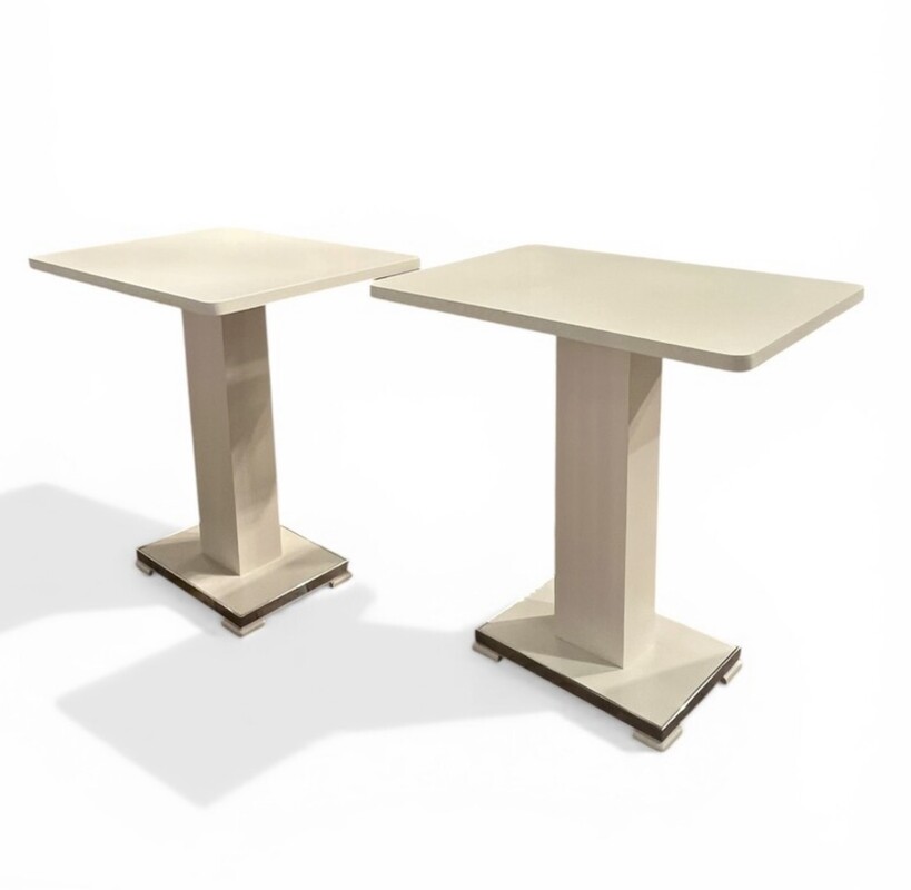 F 009 AS Pair of Art Deco modernist consoles by Maison De Coene circa 1925