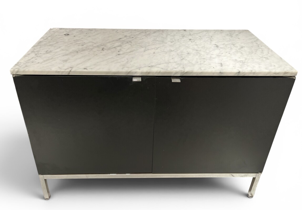 F 033 AV black sideboard by Florence Knoll, 1970’s