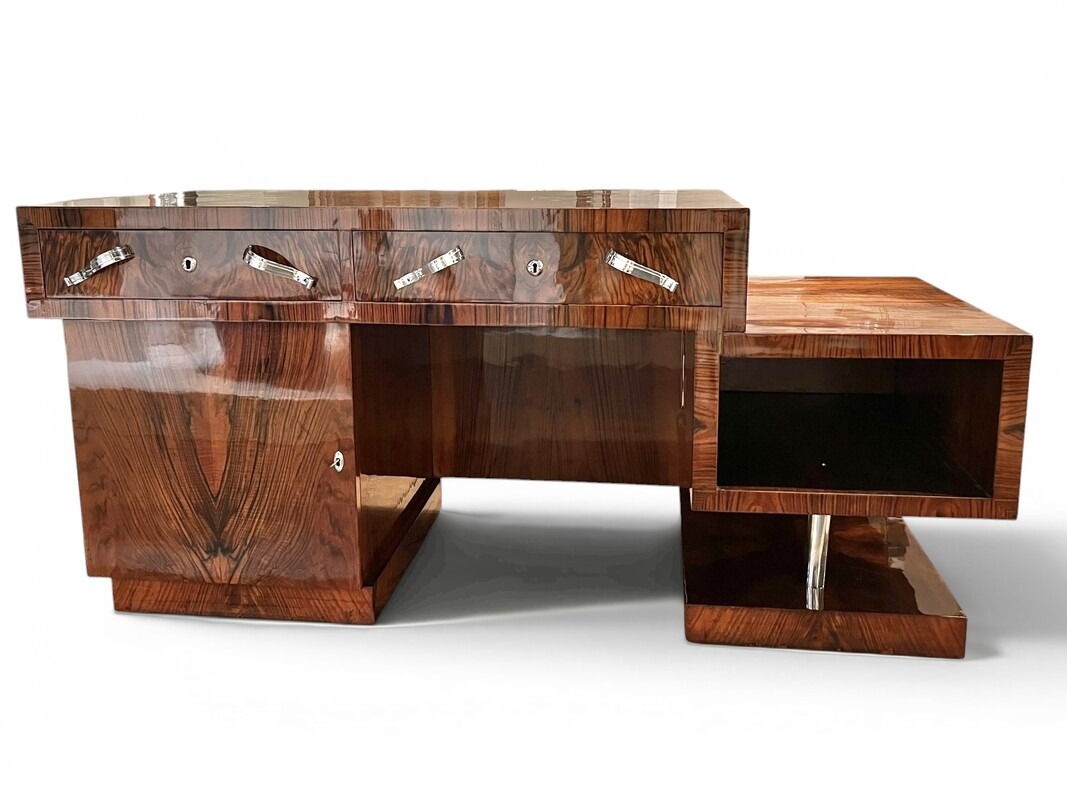 F 042 AS art deco - modernist desk, circa 1930
