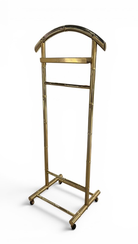 F 044 AV « faux bambou » brass valet 