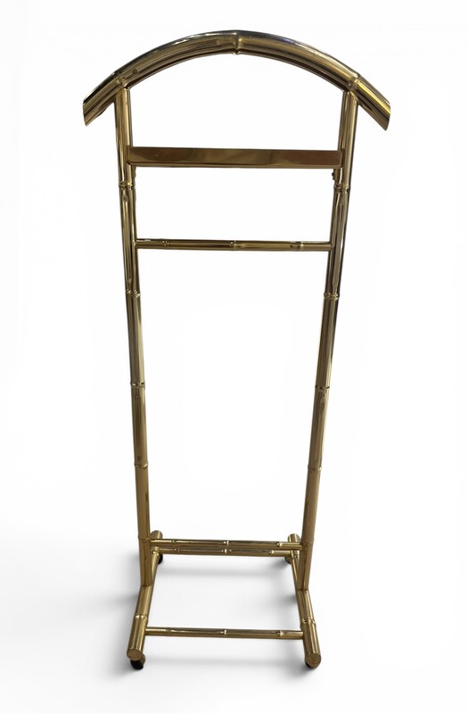 F 044 AV « faux bambou » brass valet 