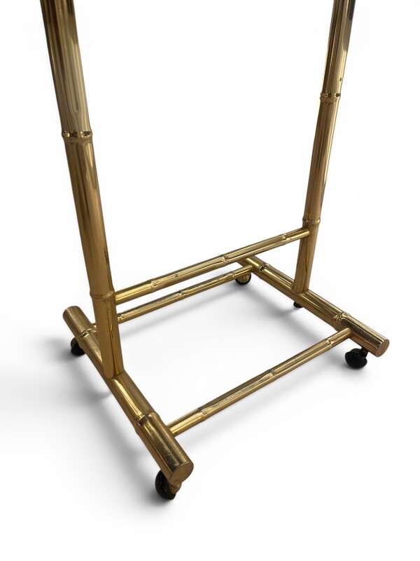 F 044 AV « faux bambou » brass valet 