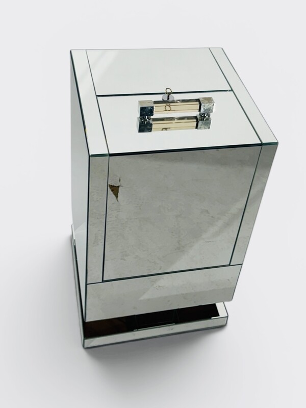 F 045 AG art deco Bar mirror. 