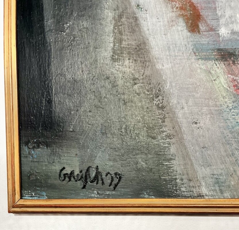 F 216 AS Roger Émile Greisch (1917-1999), oil on canvas, signed and dated 1979