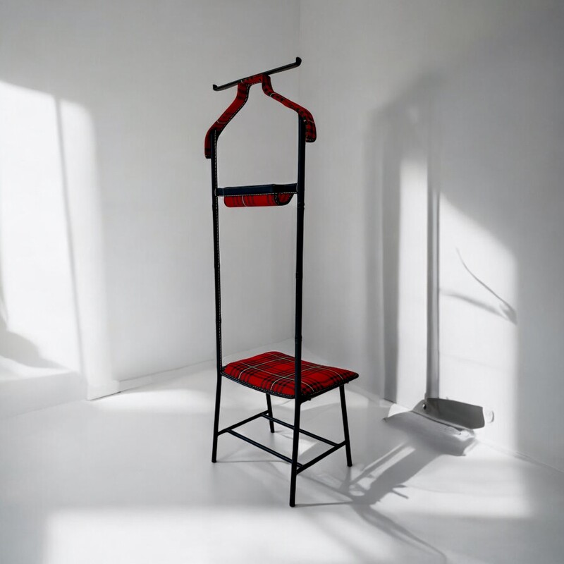 F 400 AG Jacques Adnet valet chair France 1950