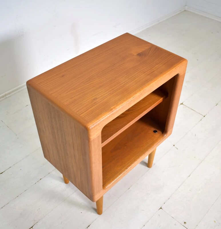F 401 JC Pair small teak sideboards by Silkeborg, Sweden 1960s 