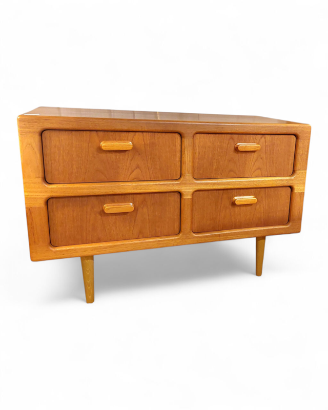 F 404 JC Teak chest of drawers Silkeborg 1970s
