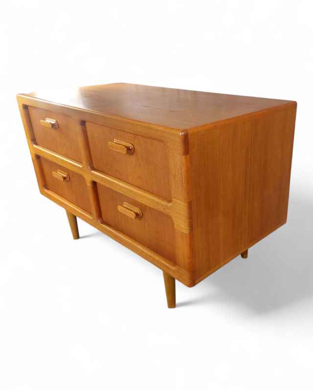 F 404 JC Teak chest of drawers Silkeborg 1970s