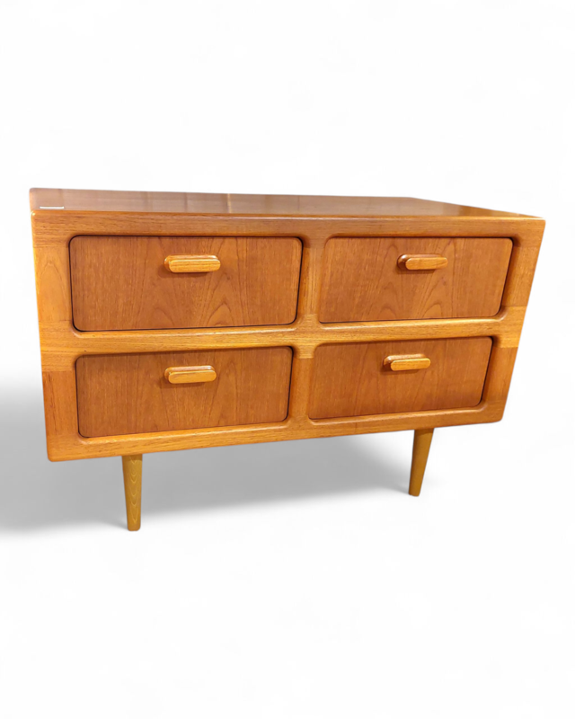 F 404 JC Teak chest of drawers Silkeborg 1970s
