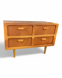 F 404 JC Teak chest of drawers Silkeborg 1970s