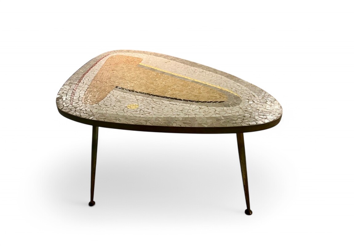 F 406 AS Mosaic coffee table by Berthold Muller