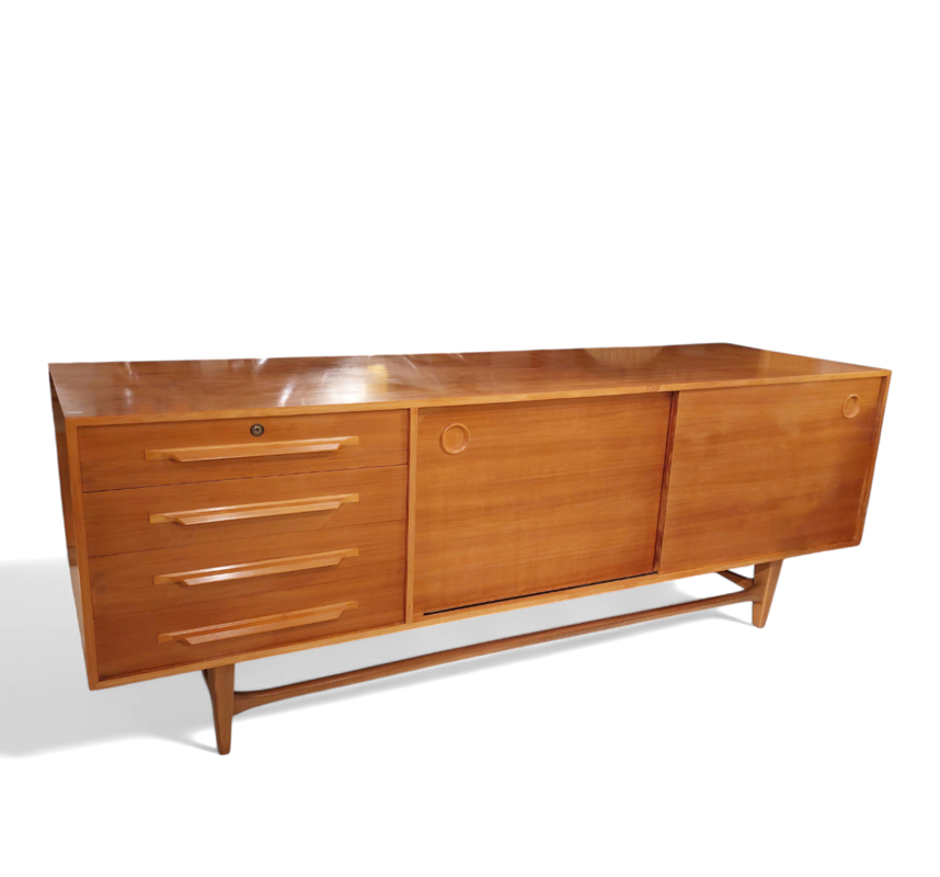 F 409 JC Sycamore sideboard 1960s