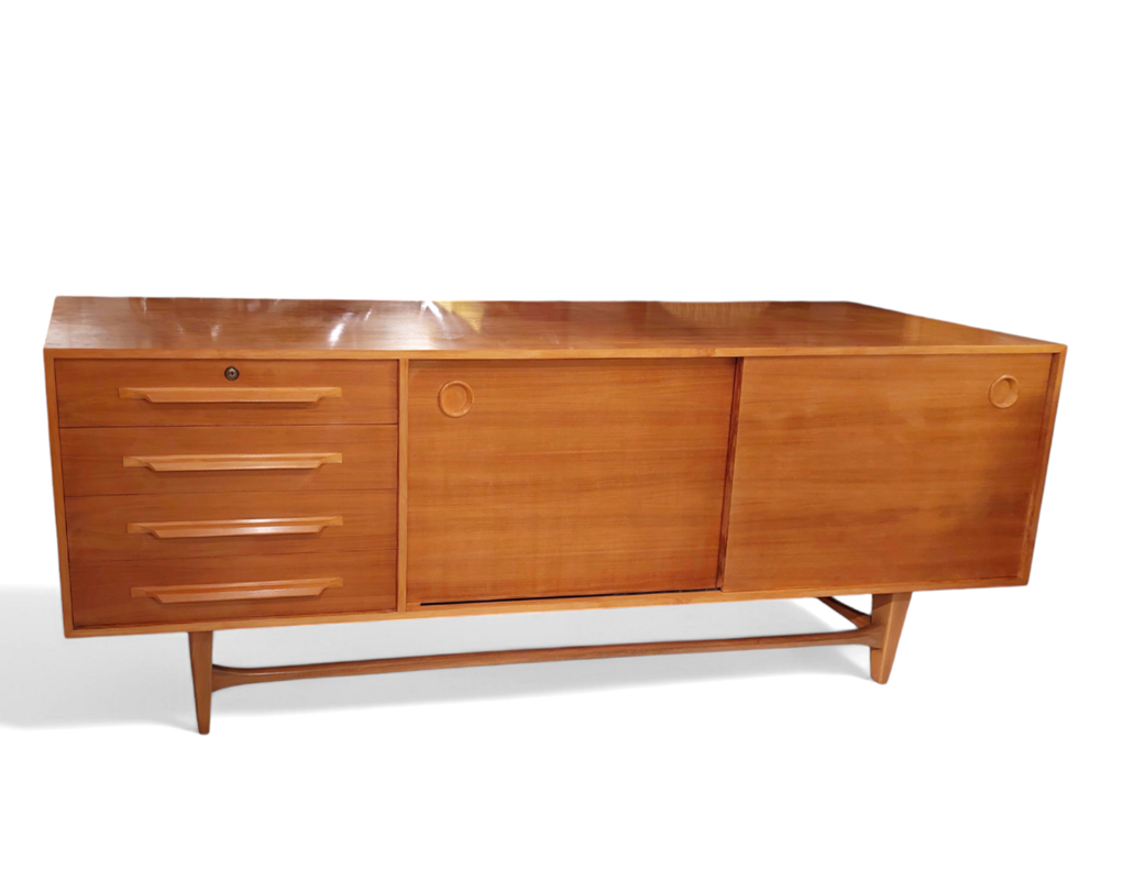 F 409 JC Sycamore sideboard 1960s