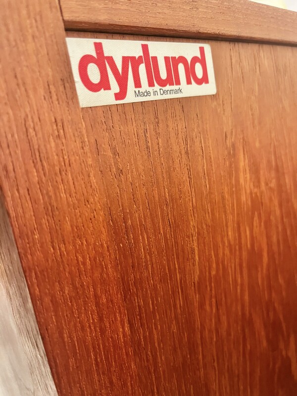 F 410 AG vintage teak secretary desk by Dyrlund 