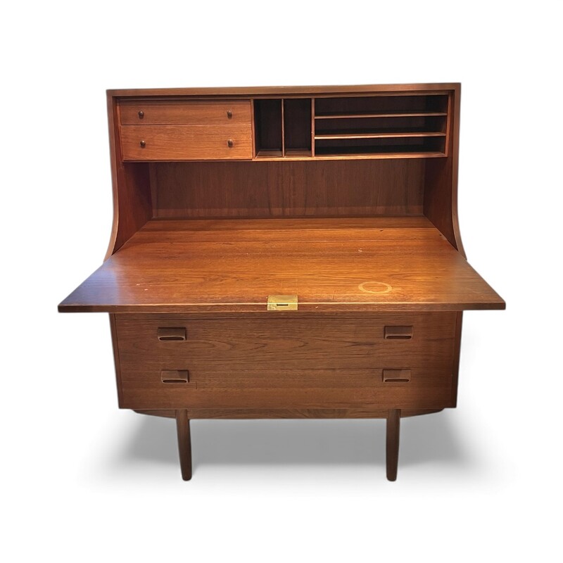 F 411 APO teak scandinavian secretary desk