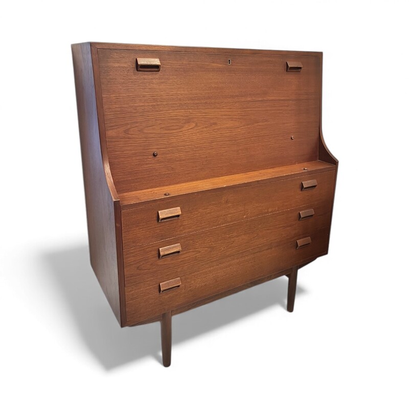 F 411 APO teak scandinavian secretary desk