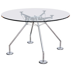 F 412 APO round Nomos table by Norman Foster 