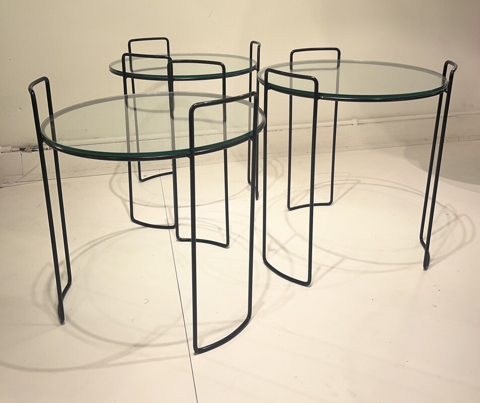F 416 AV set of 3 nesting tables, Italy 