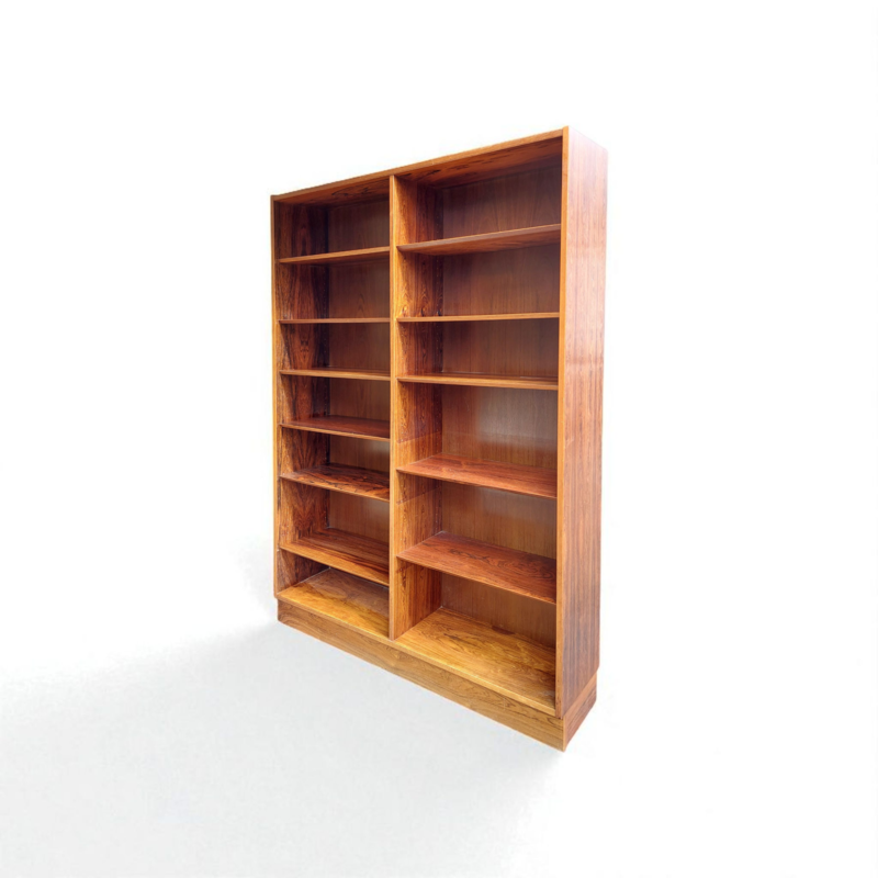 F 437 JC Vintage bookcase by Poul Hundevad in rosewood, Denmark 1970s