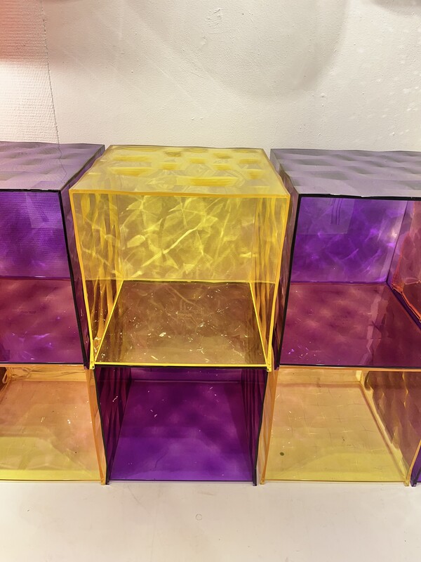 F 439 AV optic cubus composition by Kartell 