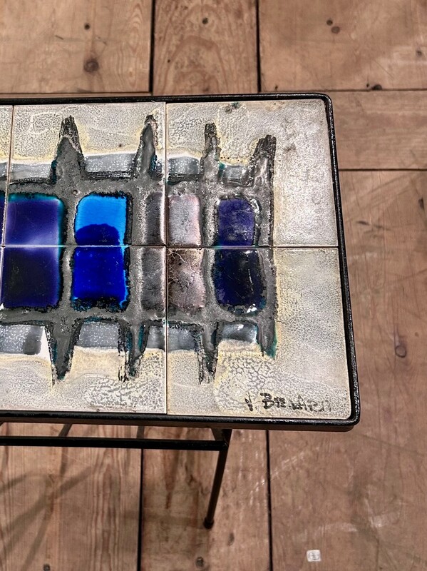 F 441 AS Side table/magazine holder Julien de Covemaeker edition Belarti, signed