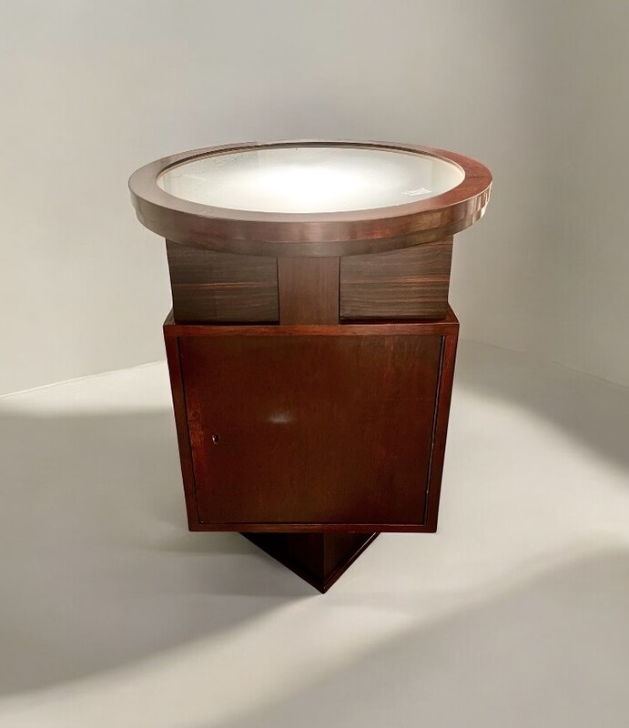 F 445 DAN constructivist modernist side table 