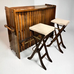 F 445 JFC vintage bar + 2 stools