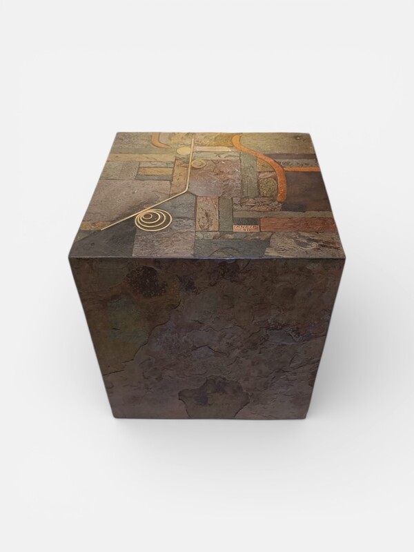 F 449 YO stool cube by Kneip 1990