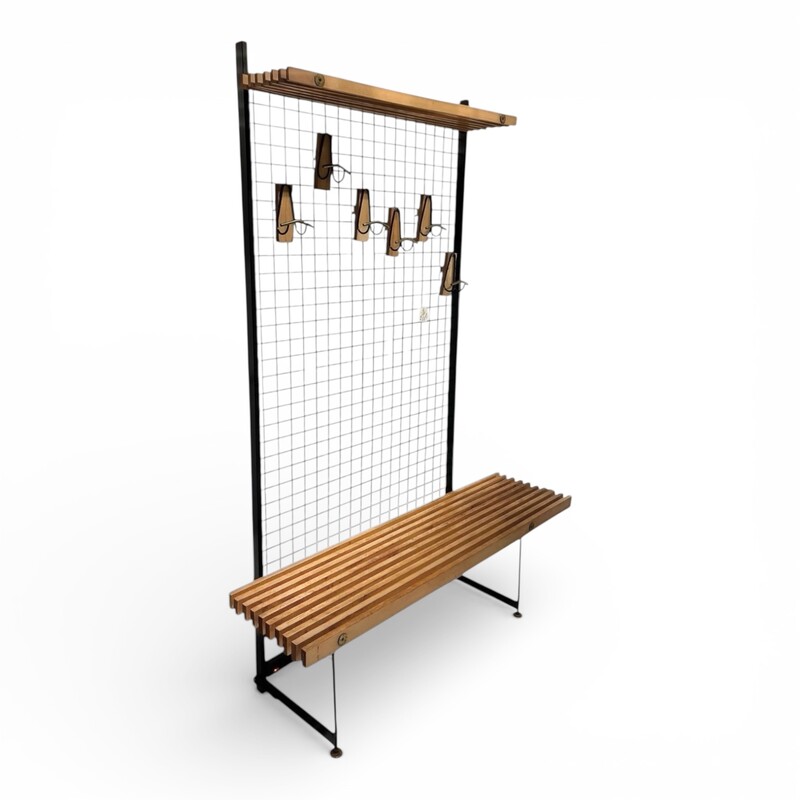 F 451 RD italian bench/coat rack, 1950’s