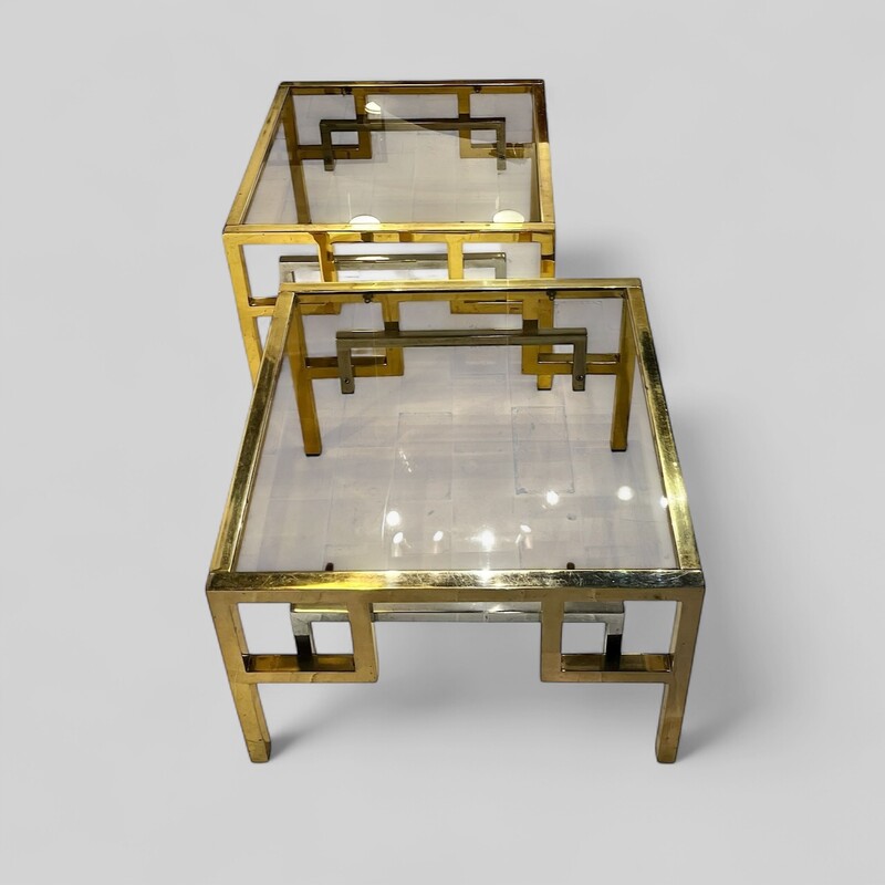 F 451 RD pair of side tables, 1970’s