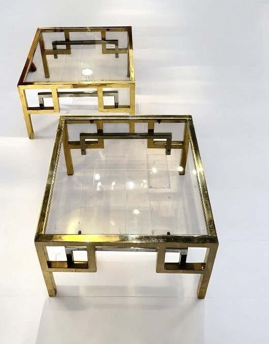 F 451 RD pair of side tables, 1970’s