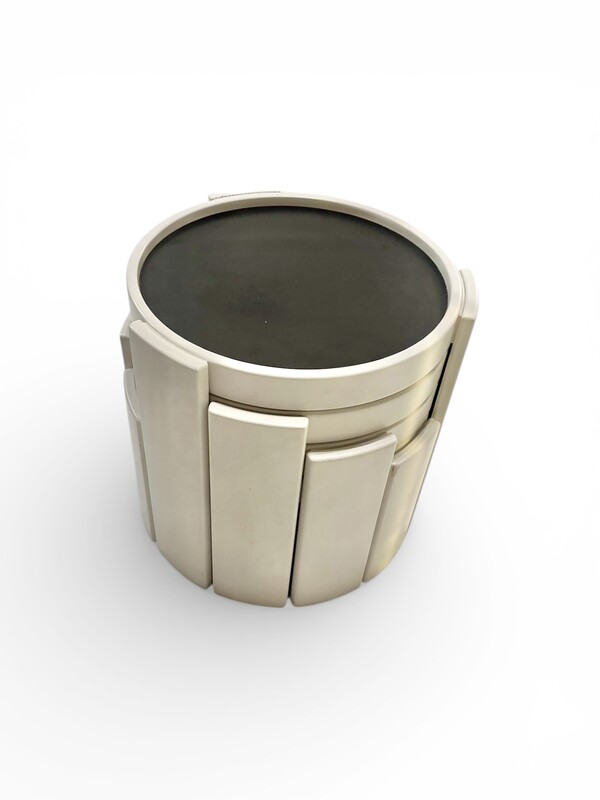 F 452 RD Nesting Table by Gianfranco Frattini, 1960s, Cassina