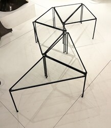 F 455 AV set of 6 coffee table, Italy 
