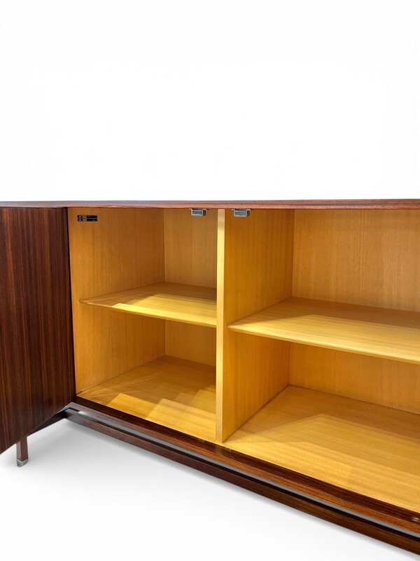 F 455 SC rosewood and rattan sideboard